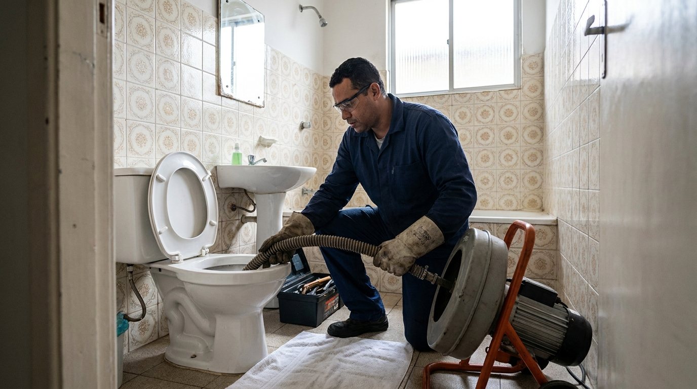 Atendimento em Vaso Sanitário em Limeira‑SP