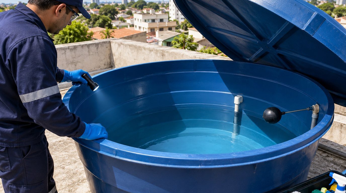Caça Vazamento de Caixa d'Água em Limeira‑SP